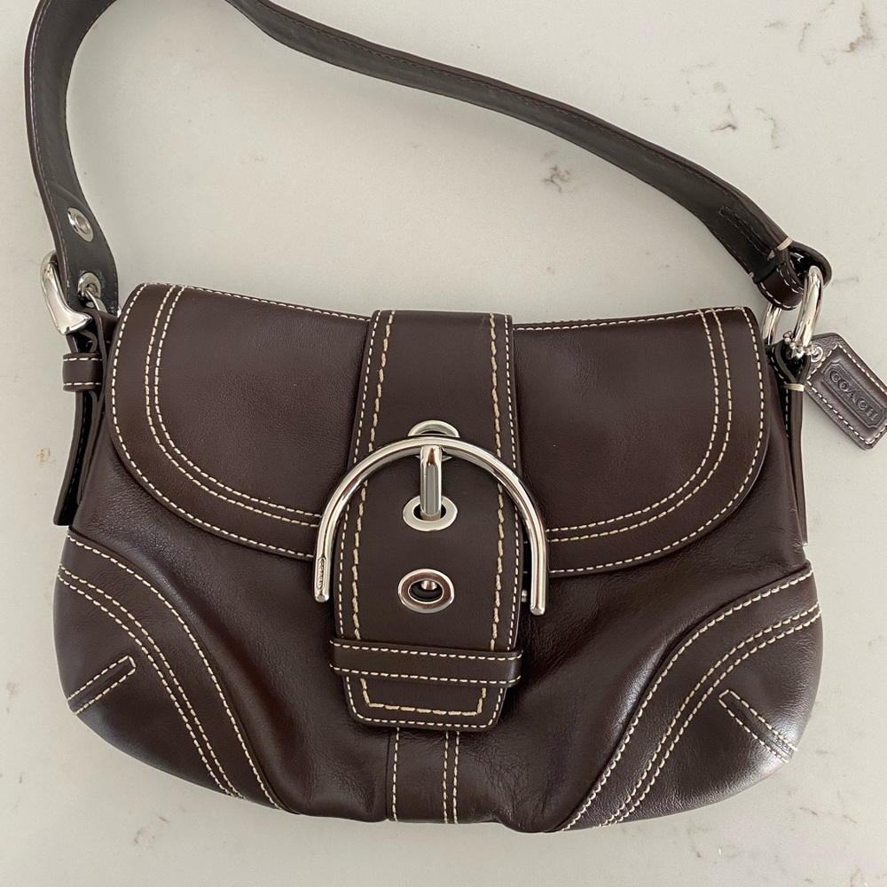Coach Genuine Leather Soho Purse